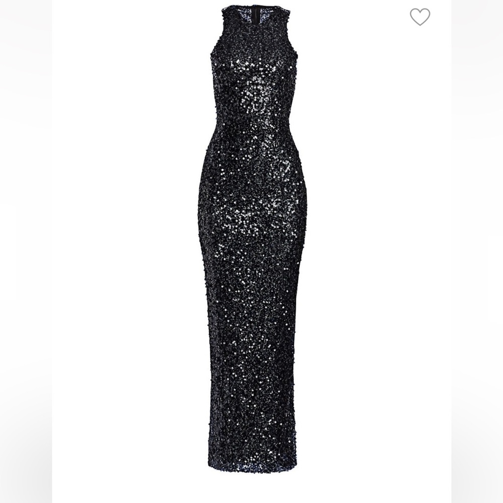 Galvan London Racerback Gown